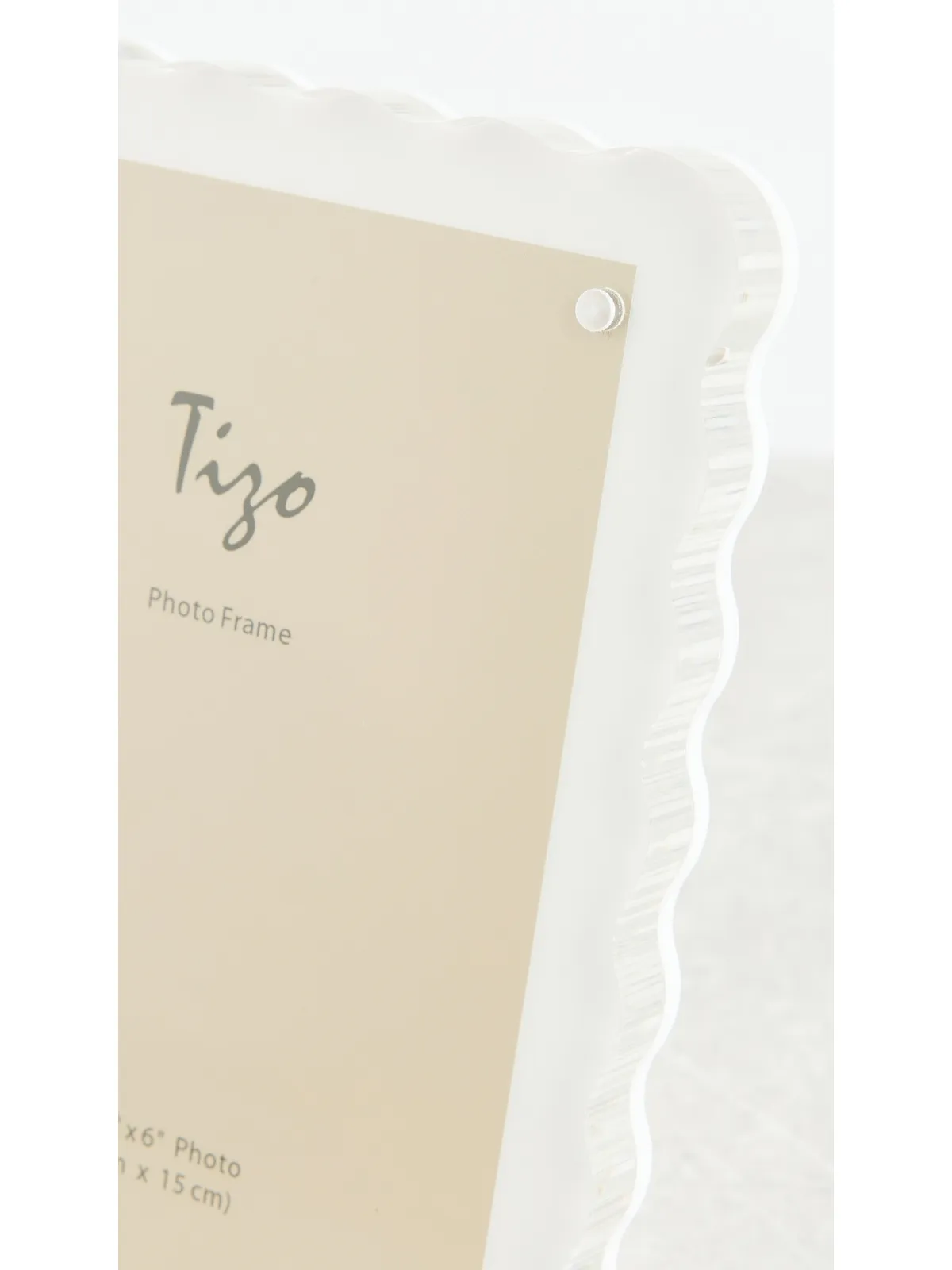 Tizo Design ルサイトフレーム ウェーブデザイン ホワイト - 画像5