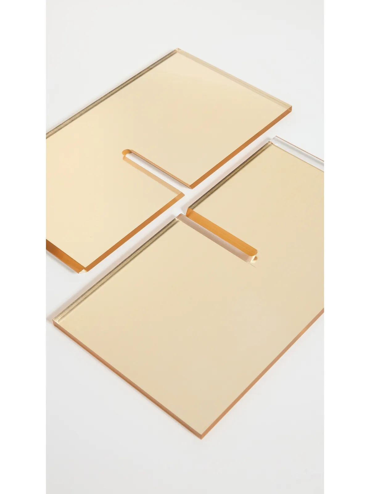 Tizo Design アクリル ブックスタンド ゴールド - 画像5