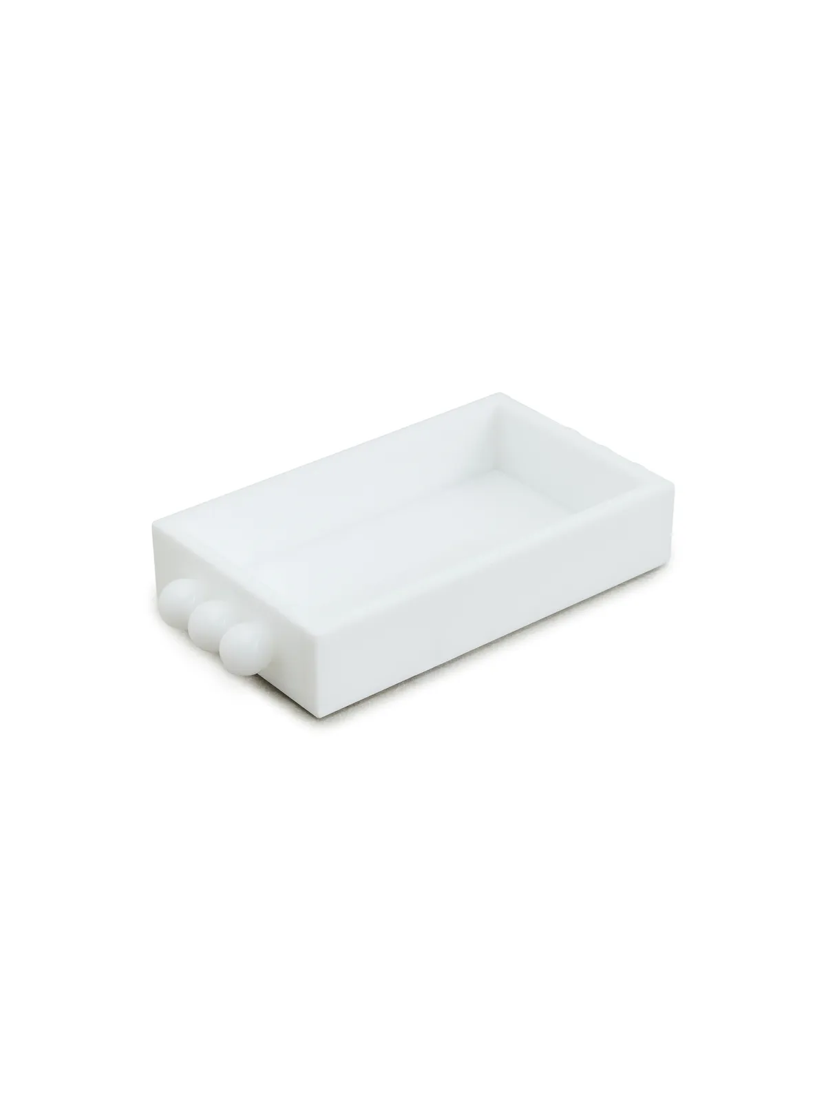 Tizo Design アクリル タオルナプキンホルダー ボールハンドル付き - 画像5