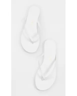 TKEES ソリッド フリップフロップ ホワイト - サムネイル5