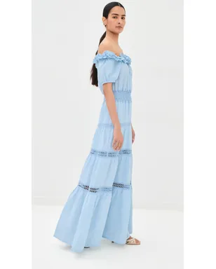 Temptation Positano Angara Linen Dress - サムネイル4