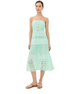 Temptation Positano Ruta Dress Aqua - サムネイル1