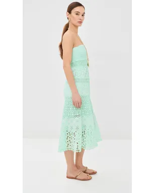 Temptation Positano Ruta Dress Aqua - サムネイル4