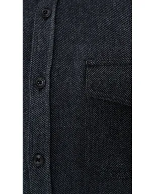 Taylor Stitch CPOシャツ ヘザー Slate ツイル - サムネイル6