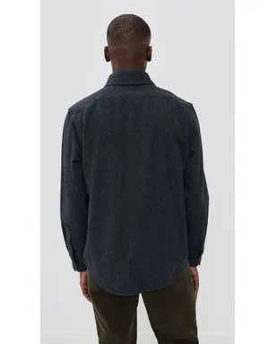 Taylor Stitch CPOシャツ ヘザー Slate ツイル - サムネイル3