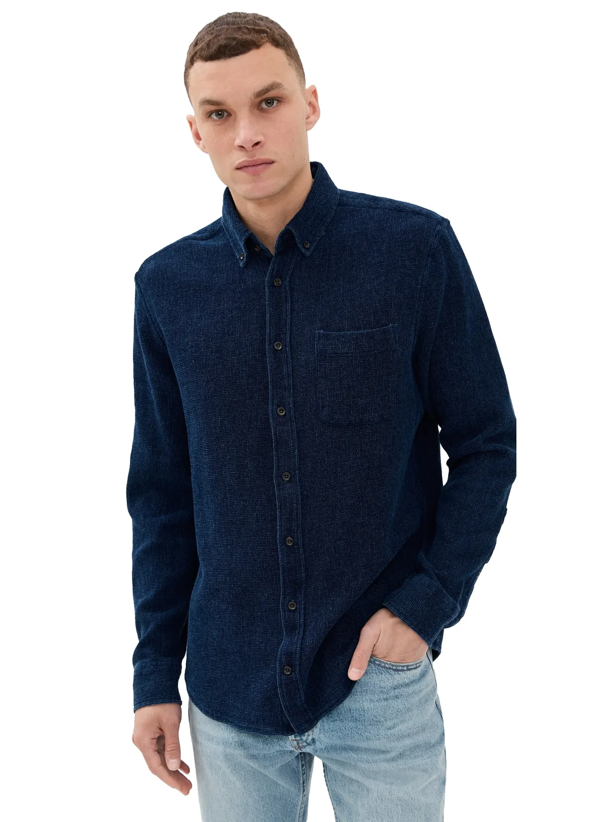 Taylor Stitch ジャック ワッフル シャツ - 画像1