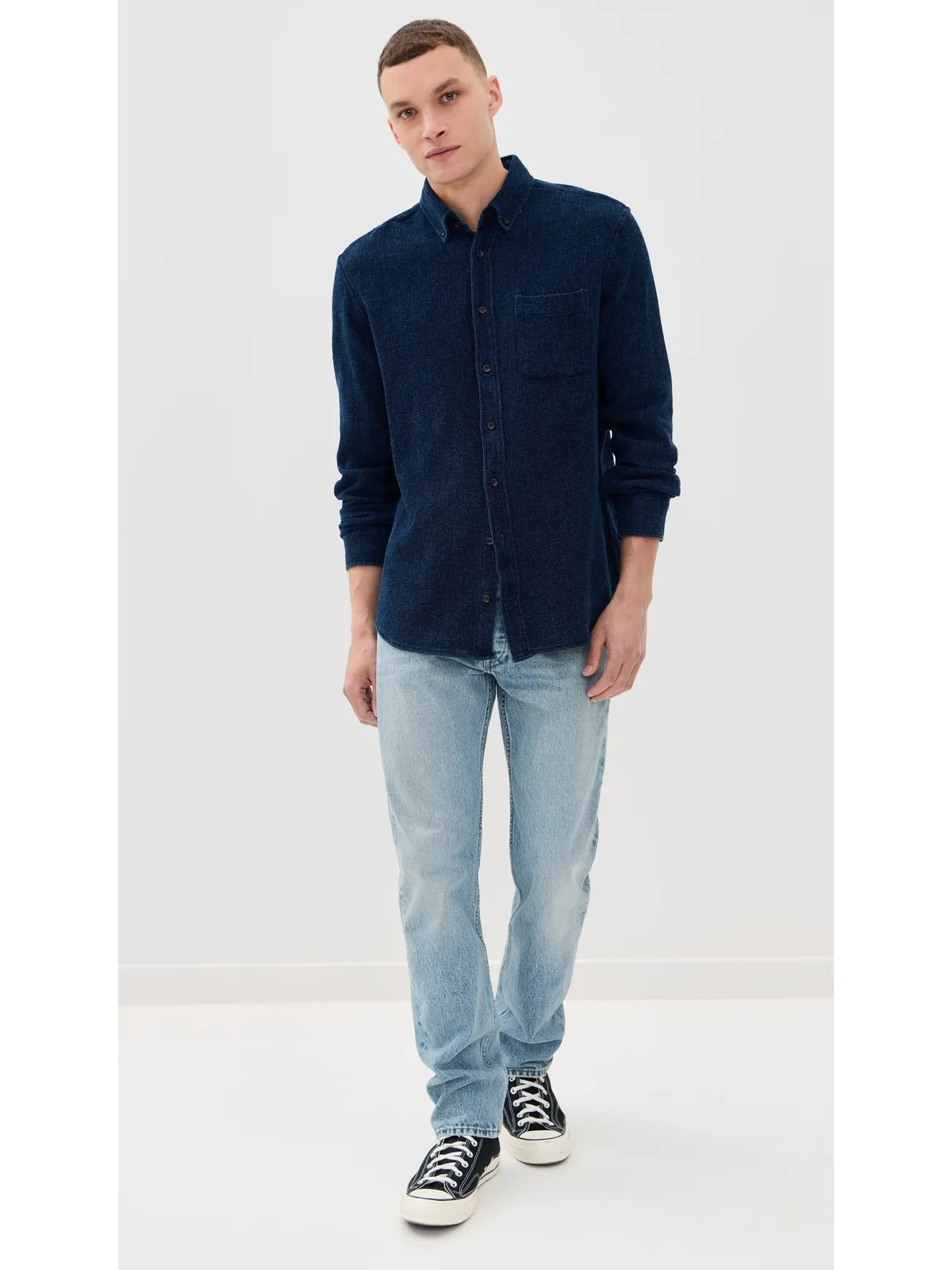 Taylor Stitch ジャック ワッフル シャツ - 画像5