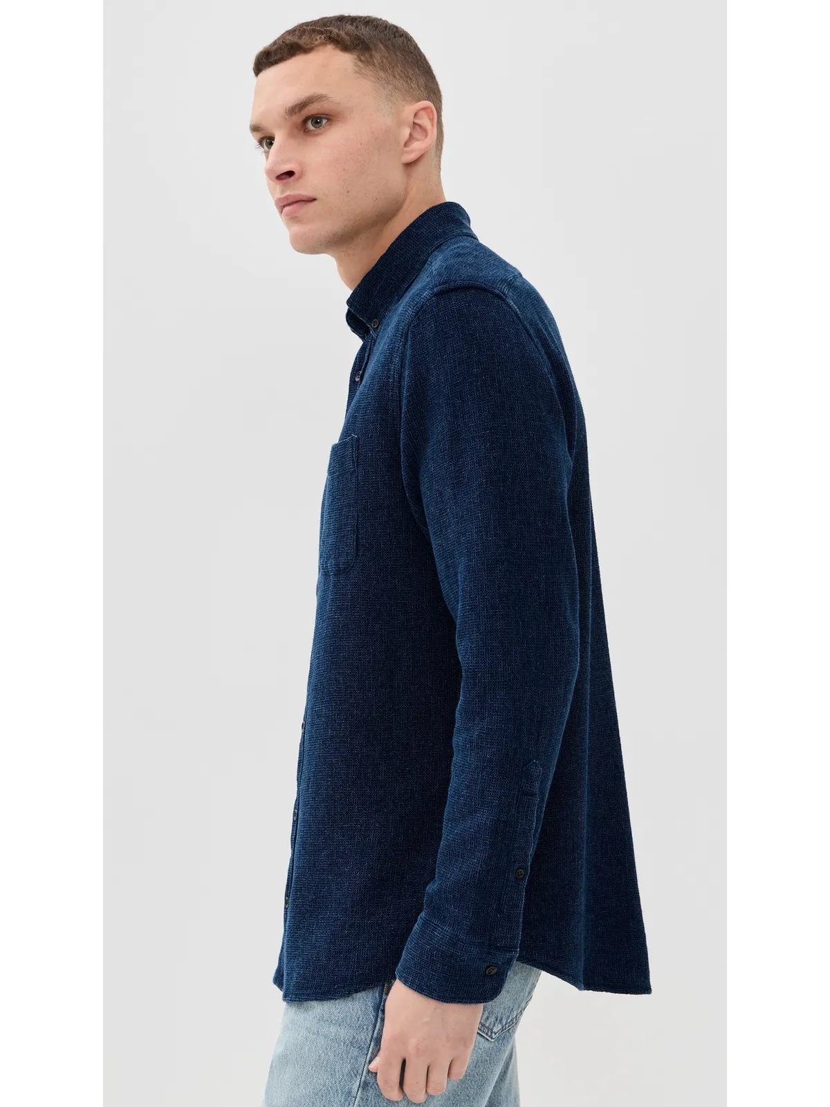 Taylor Stitch ジャック ワッフル シャツ - 画像4