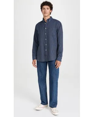 Taylor Stitch ジャック ロープド インディゴ シャツ - サムネイル5