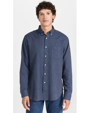 Taylor Stitch ジャック ロープド インディゴ シャツ - サムネイル2