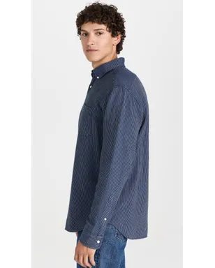 Taylor Stitch ジャック ロープド インディゴ シャツ - サムネイル4