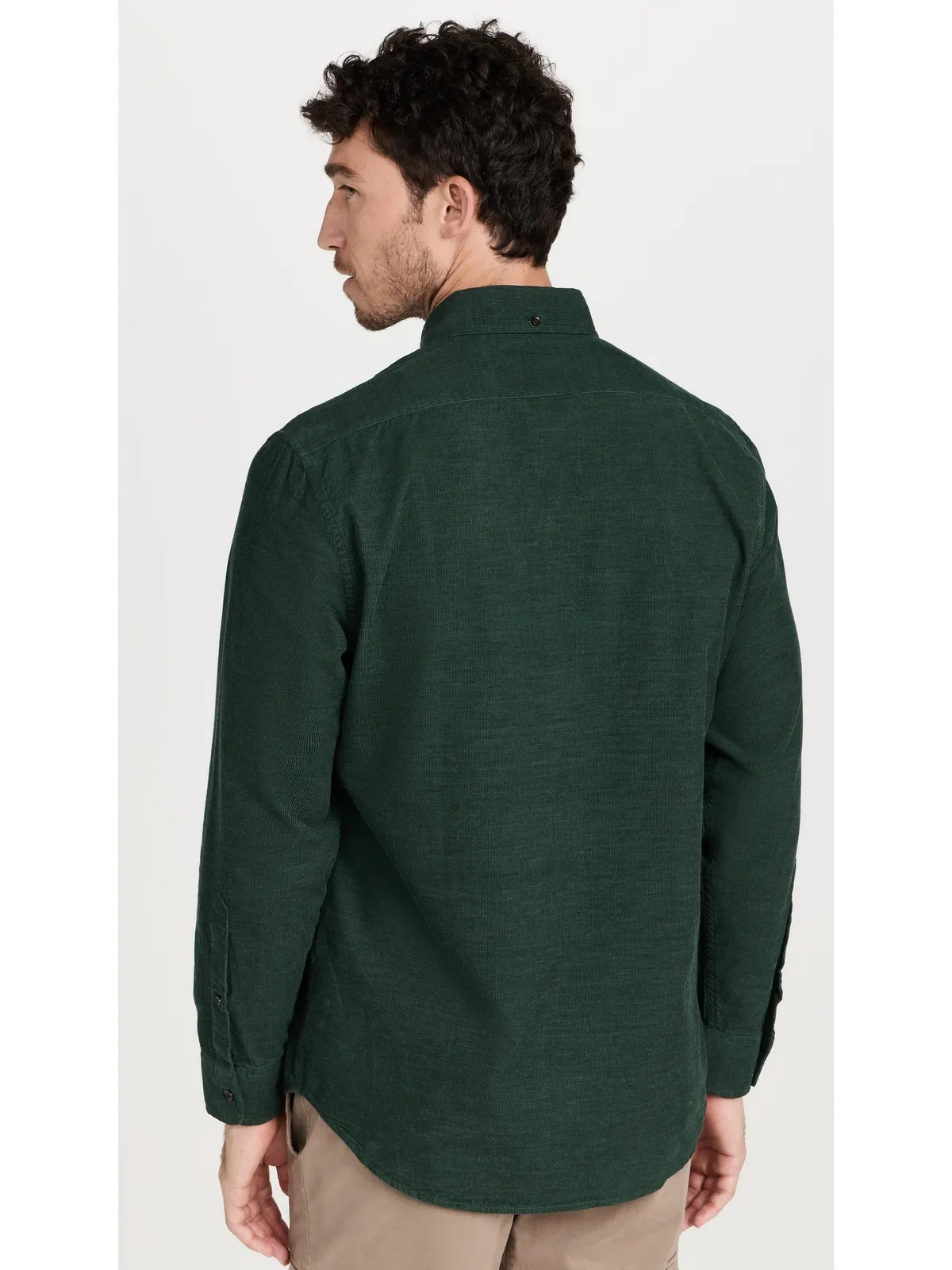 Taylor Stitch コーデュロイ ジャック シャツ パインヘザー - 画像3