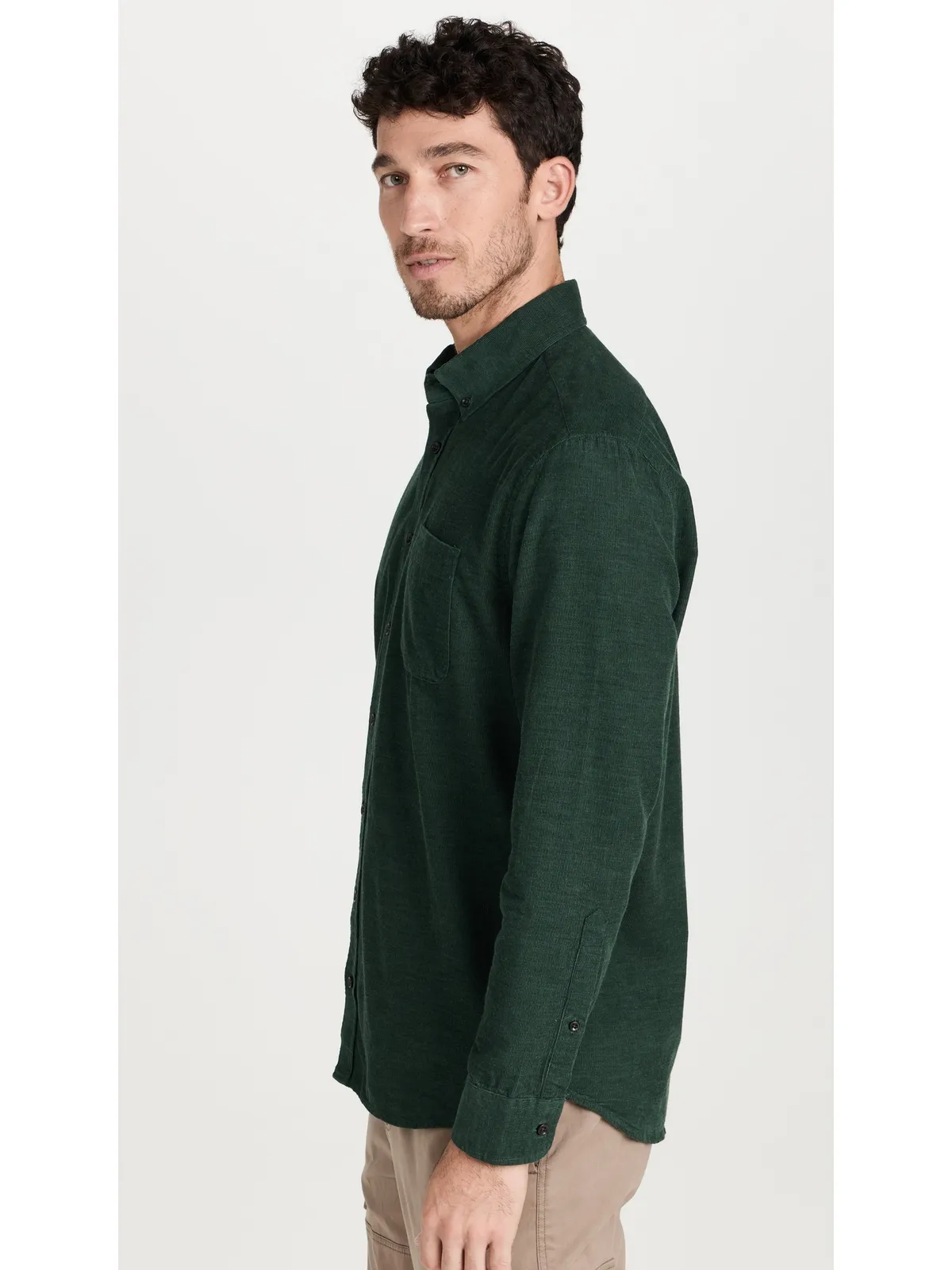 Taylor Stitch コーデュロイ ジャック シャツ パインヘザー - 画像4