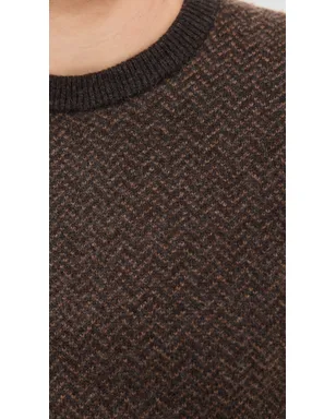 Taylor Stitch エディ ヘリンボーン クルーネック セーター - サムネイル6