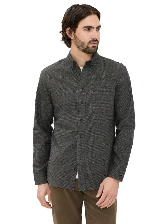 Taylor Stitch Taylor Stitch 千鳥格子シャツ ダークフォレストの商品画像