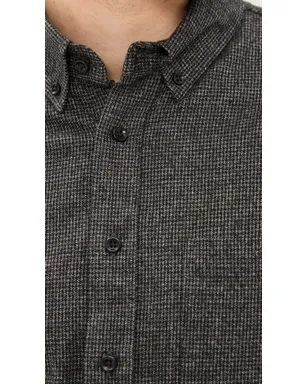Taylor Stitch 千鳥格子シャツ ダークフォレスト - サムネイル6
