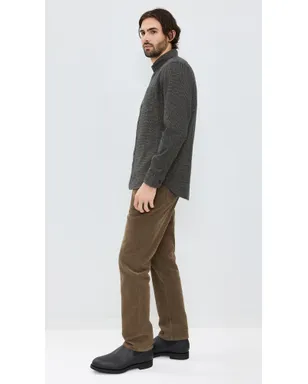 Taylor Stitch 千鳥格子シャツ ダークフォレスト - サムネイル4