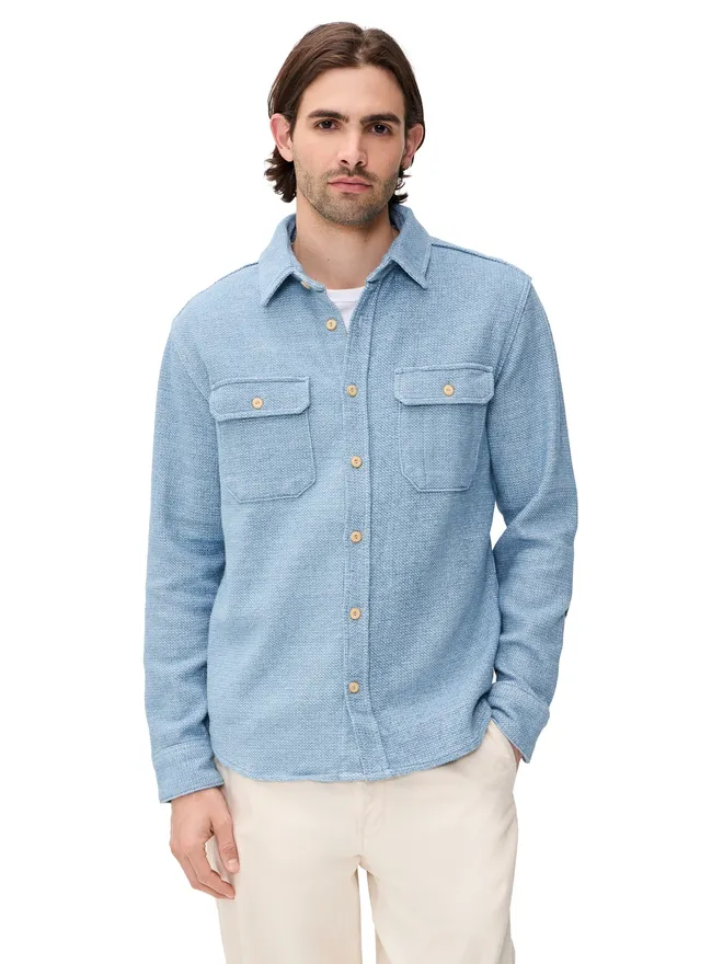 Taylor Stitch Taylor Stitch ディビジョン シャツ ウォッシュドインディゴの商品画像