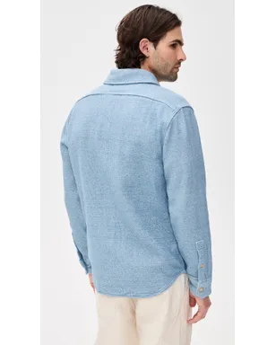 Taylor Stitch ディビジョン シャツ ウォッシュドインディゴ - サムネイル3