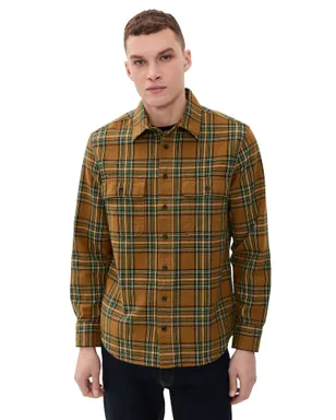 Taylor Stitch The Craftsman Plaid Shirt Fern Plaid - サムネイル1