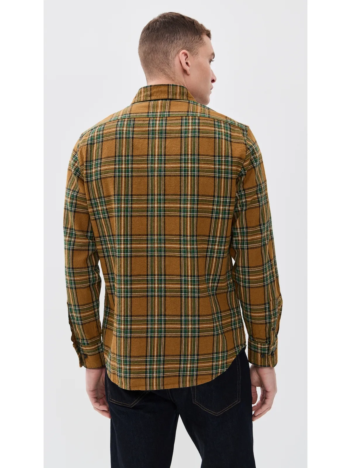 Taylor Stitch The Craftsman Plaid Shirt Fern Plaid - 画像3