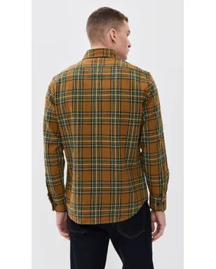 Taylor Stitch The Craftsman Plaid Shirt Fern Plaid - サムネイル3