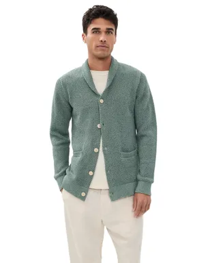 Taylor Stitch クロフォード セーター ディープシー ツイスト - サムネイル1
