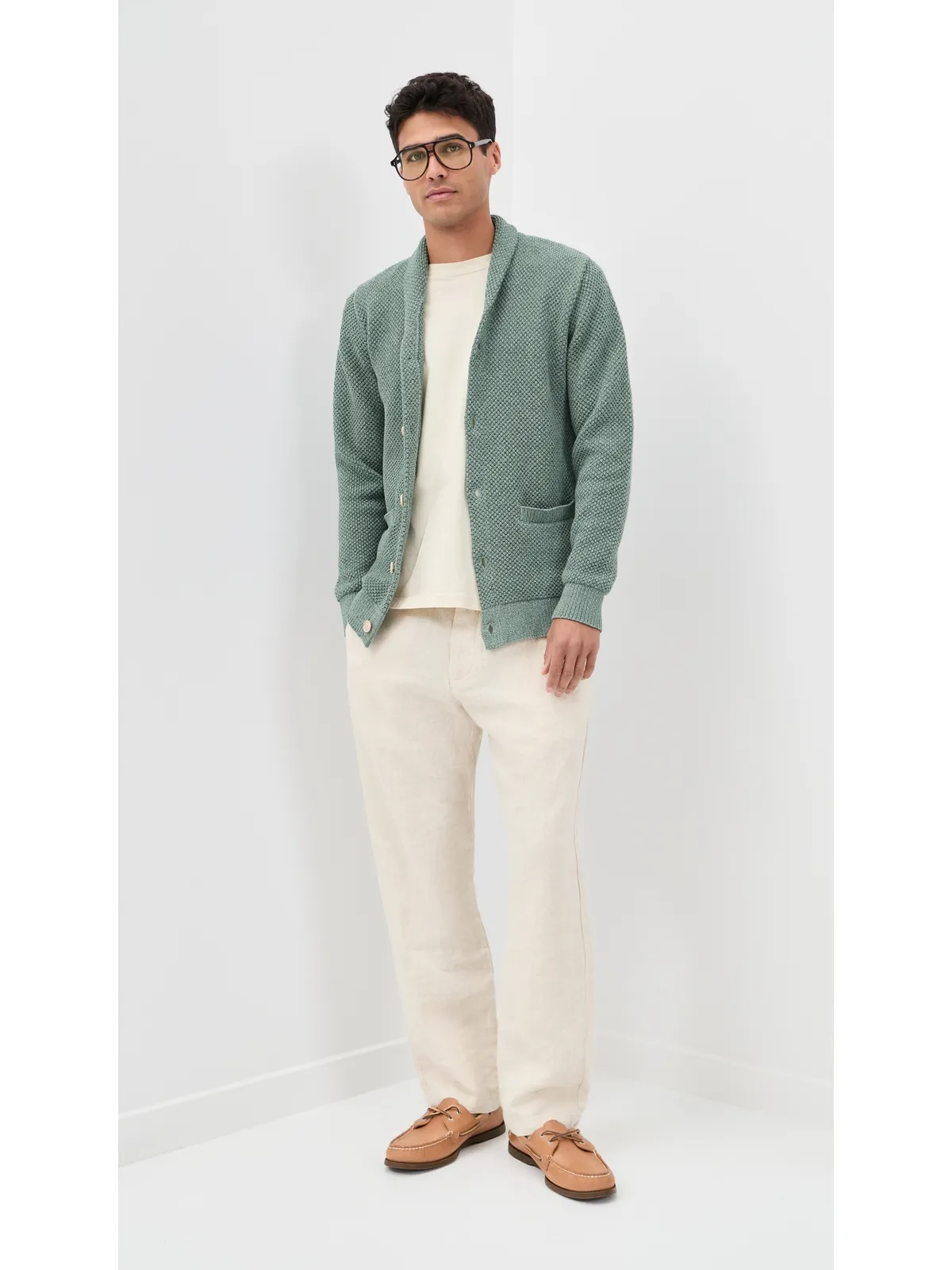 Taylor Stitch クロフォード セーター ディープシー ツイスト - 画像5