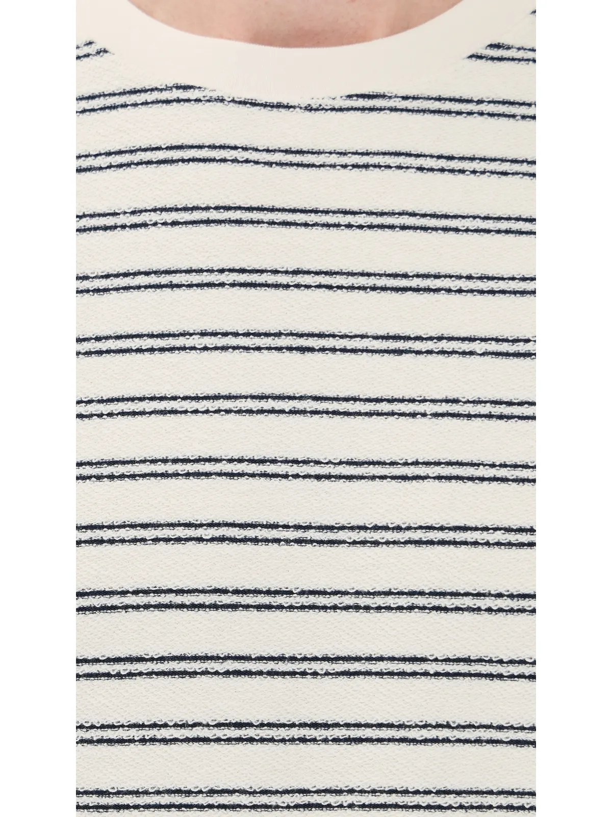 Taylor Stitch Hooper クルーTシャツ マリンストライプ - 画像6