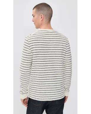 Taylor Stitch Hooper クルーTシャツ マリンストライプ - サムネイル3