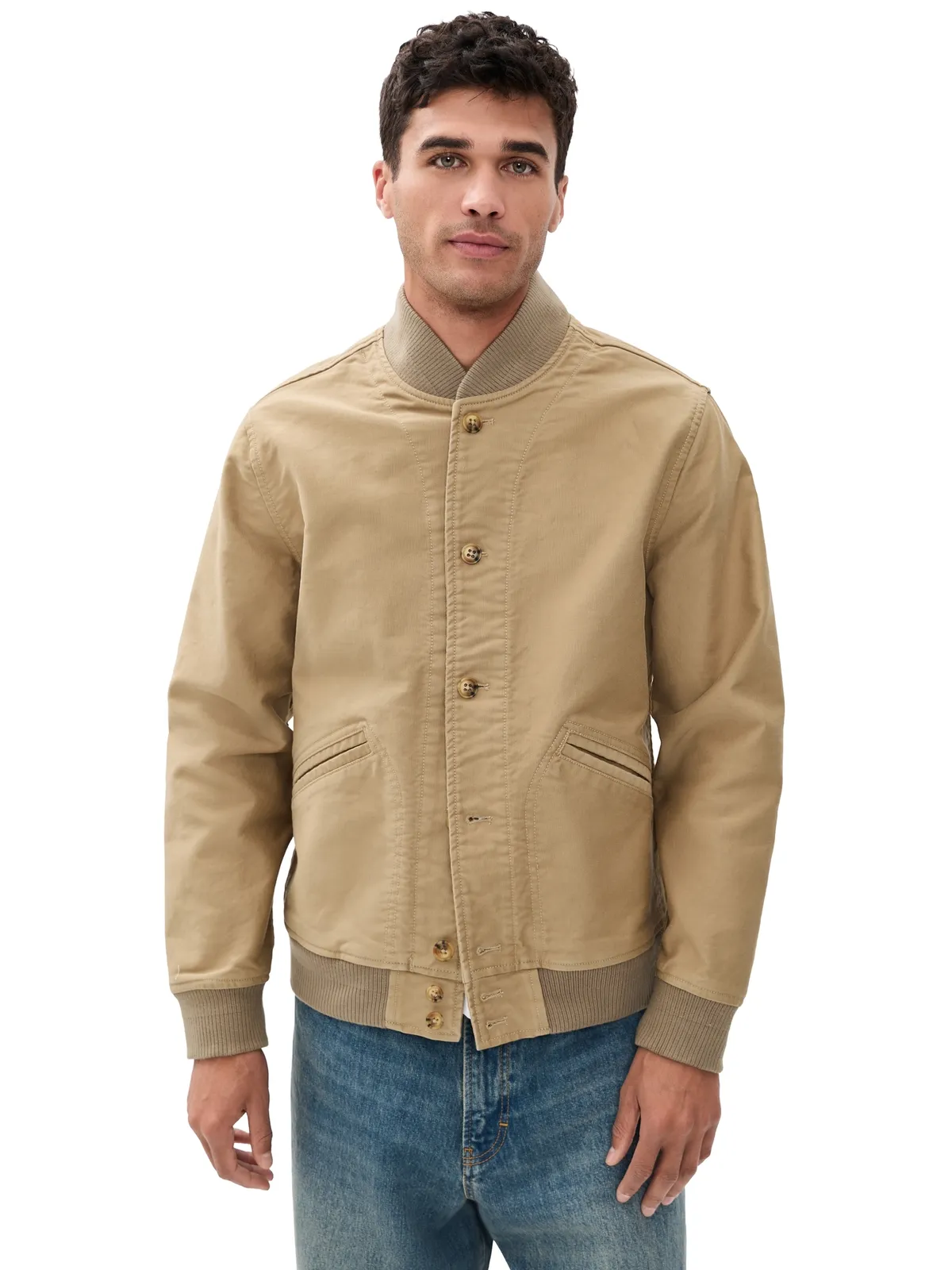 Taylor Stitch Clark ボンバー ジャケット Bedford Cord - 画像1