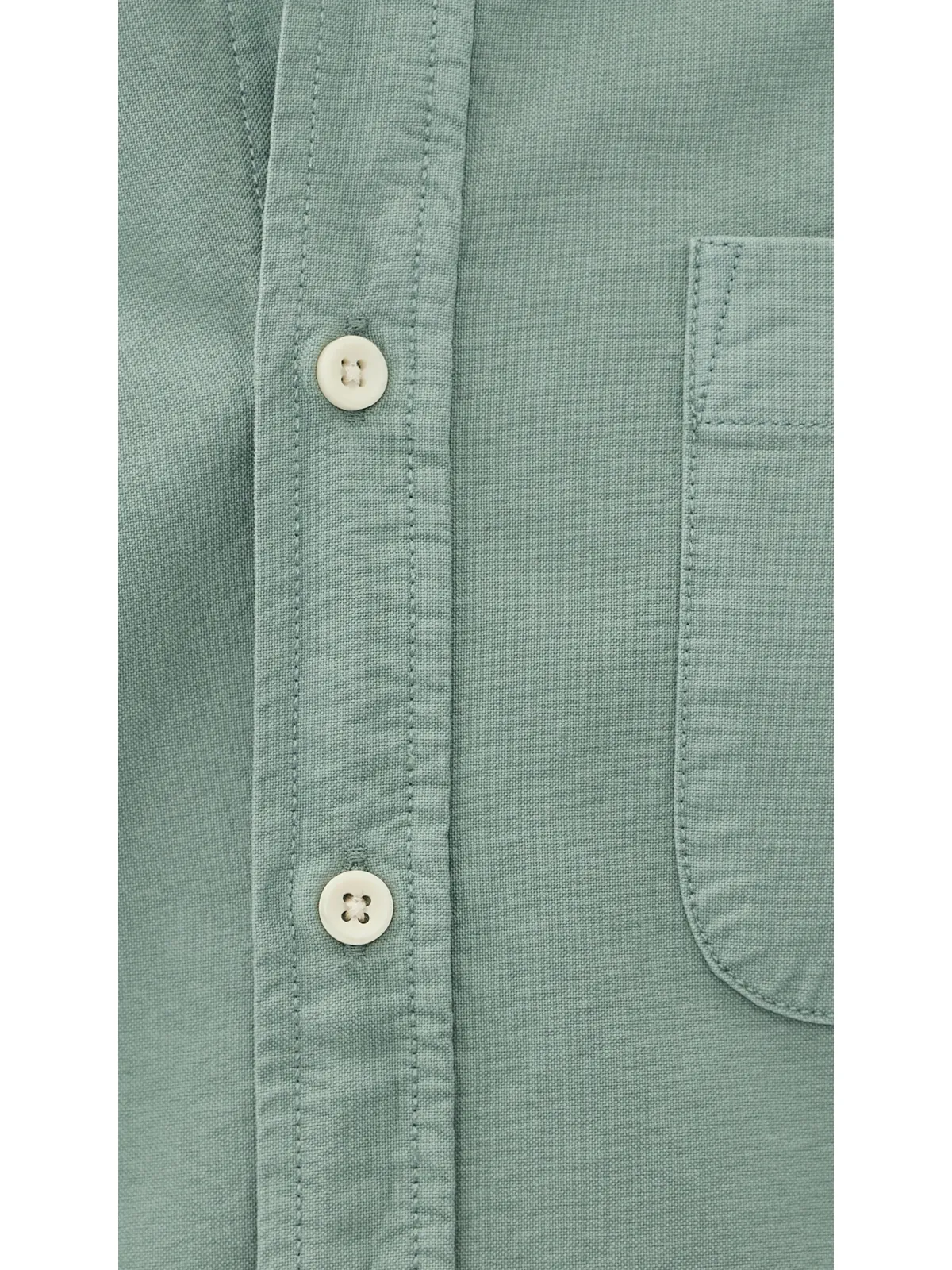 Taylor Stitch ジャック・オックスフォード・シャツ サーフグリーン - 画像6