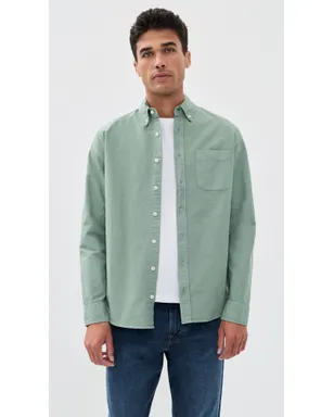 Taylor Stitch ジャック・オックスフォード・シャツ サーフグリーン - サムネイル2