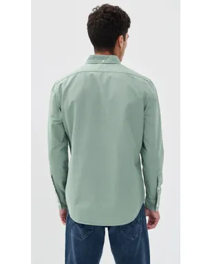 Taylor Stitch ジャック・オックスフォード・シャツ サーフグリーン - サムネイル3