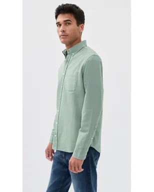 Taylor Stitch ジャック・オックスフォード・シャツ サーフグリーン - サムネイル4