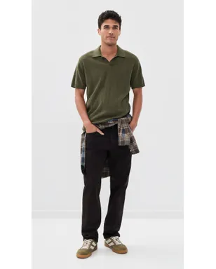 Taylor Stitch バレンシア セーター ポロ Cilantro Rib - サムネイル5