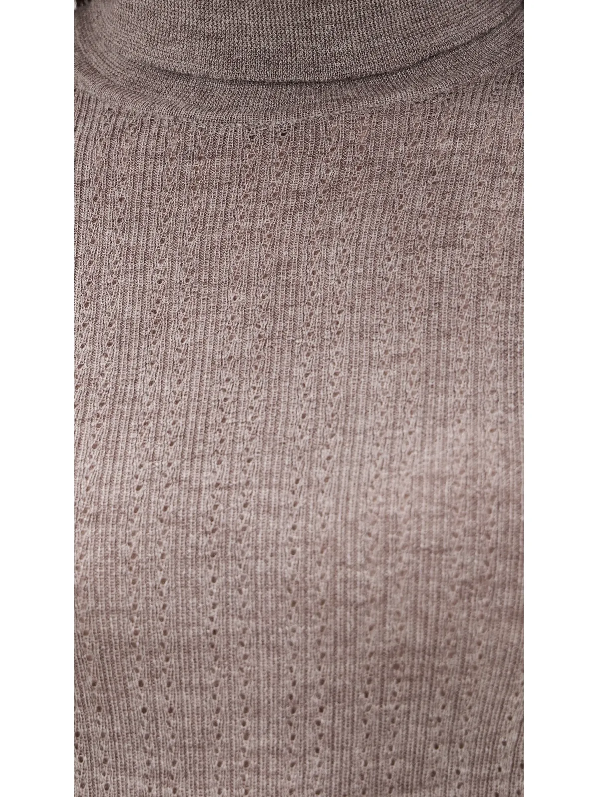 Tanya Taylor Kayden Knit Top Sparrow Grey Melange - 画像6