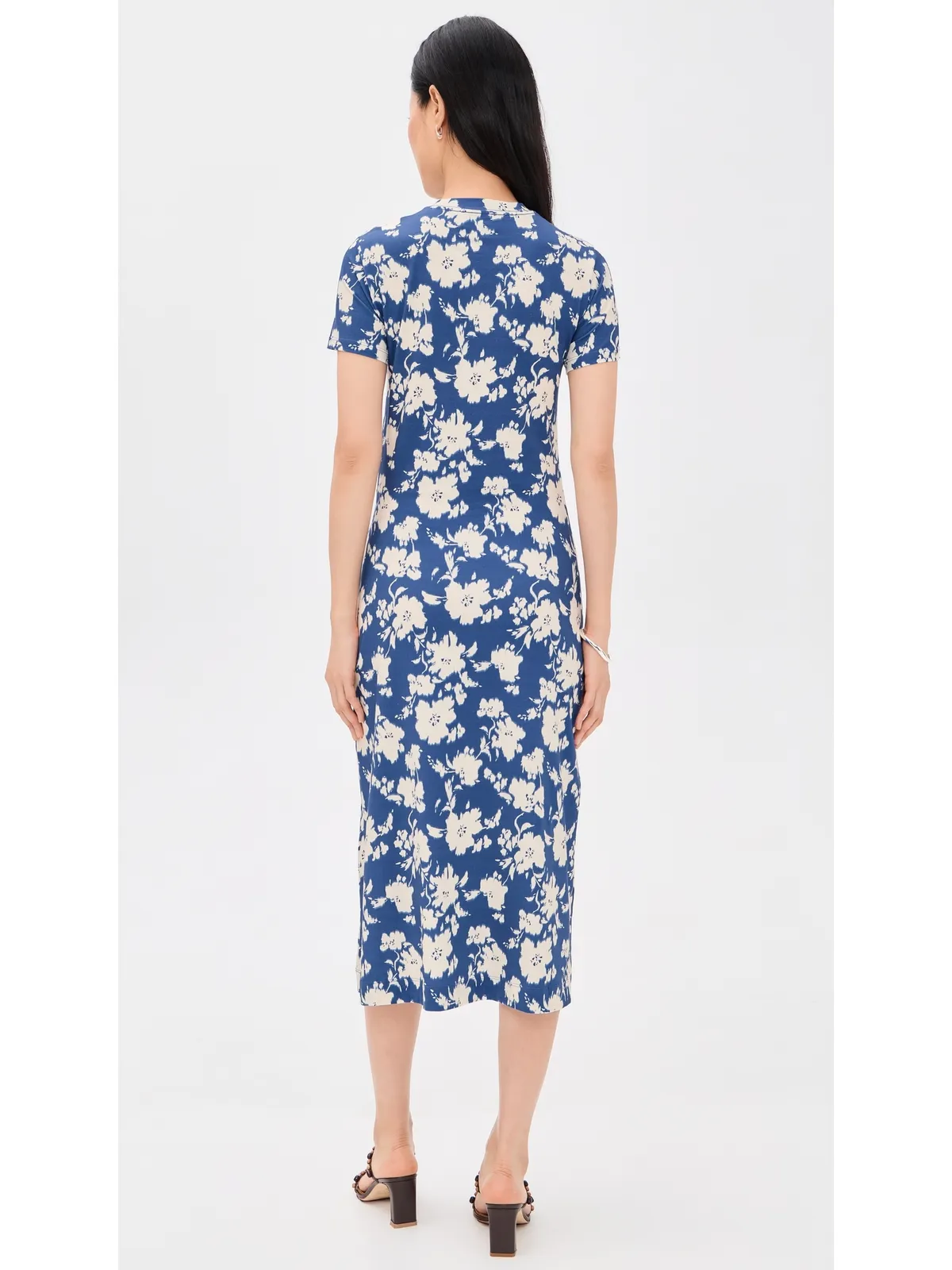 Tanya Taylor Mac Dress French Blue/Cream Multi - 画像3