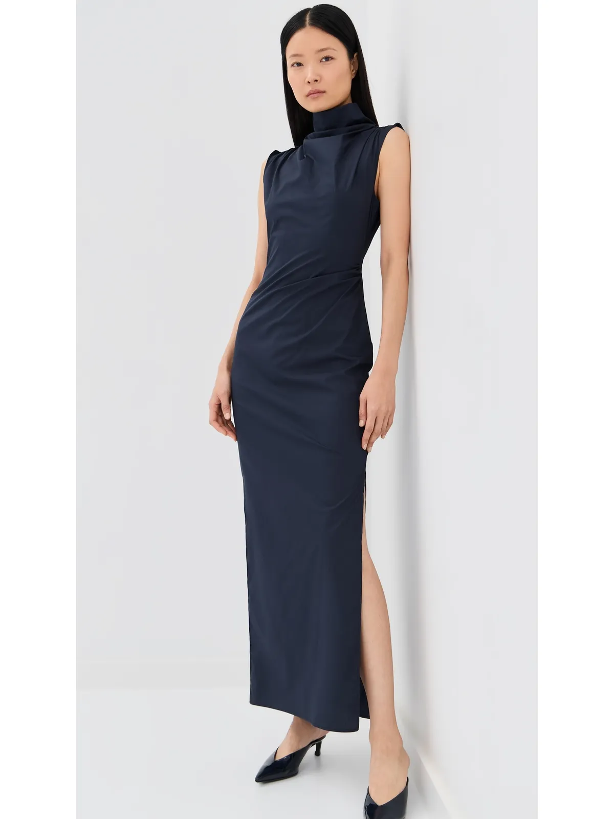TWP Gathered Thoughts Dress Midnight - 画像5