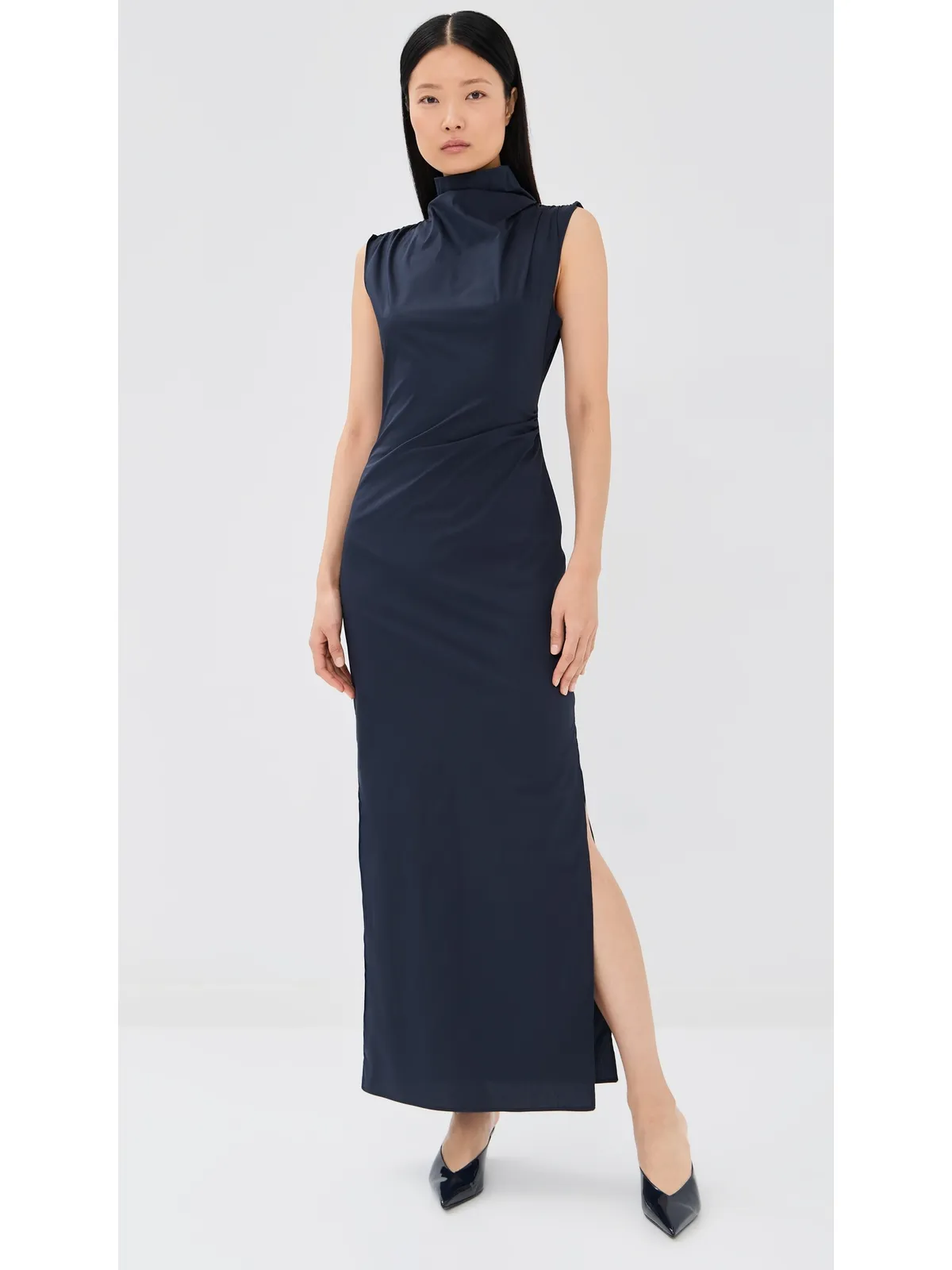 TWP Gathered Thoughts Dress Midnight - 画像2