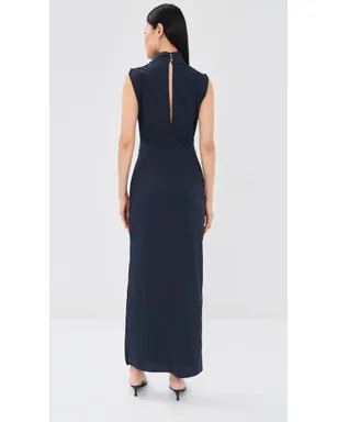 TWP Gathered Thoughts Dress Midnight - サムネイル3