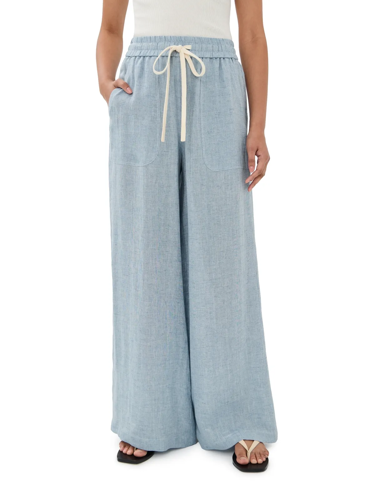 TWP Main St. Pants ライトインディゴ - 画像1