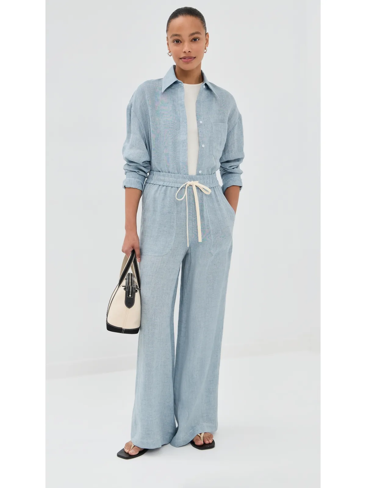 TWP Main St. Pants ライトインディゴ - 画像2