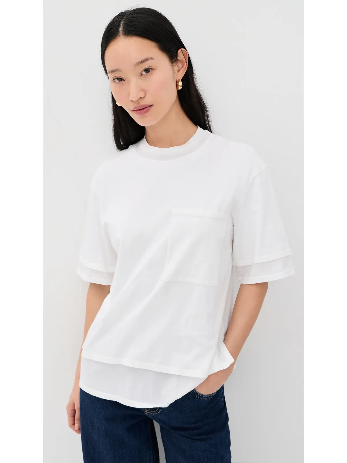 TWP ダブルアップTシャツ - 画像2