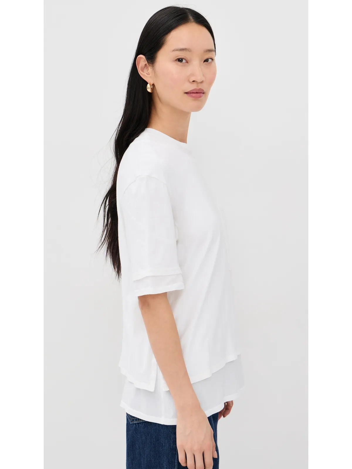 TWP ダブルアップTシャツ - 画像4