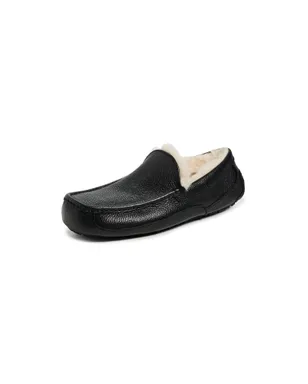 UGG アスコット レザー スリッパ - サムネイル1