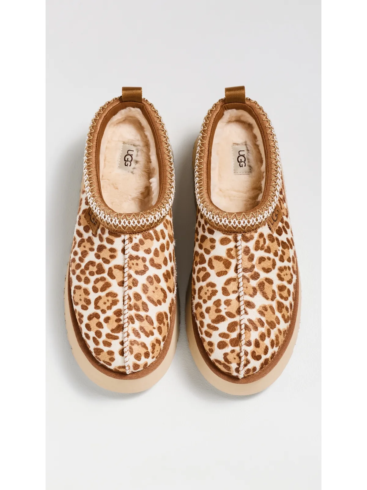 UGG タズ プレインズ スリッパー フェリシティ レオパード ジャスミン - 画像5