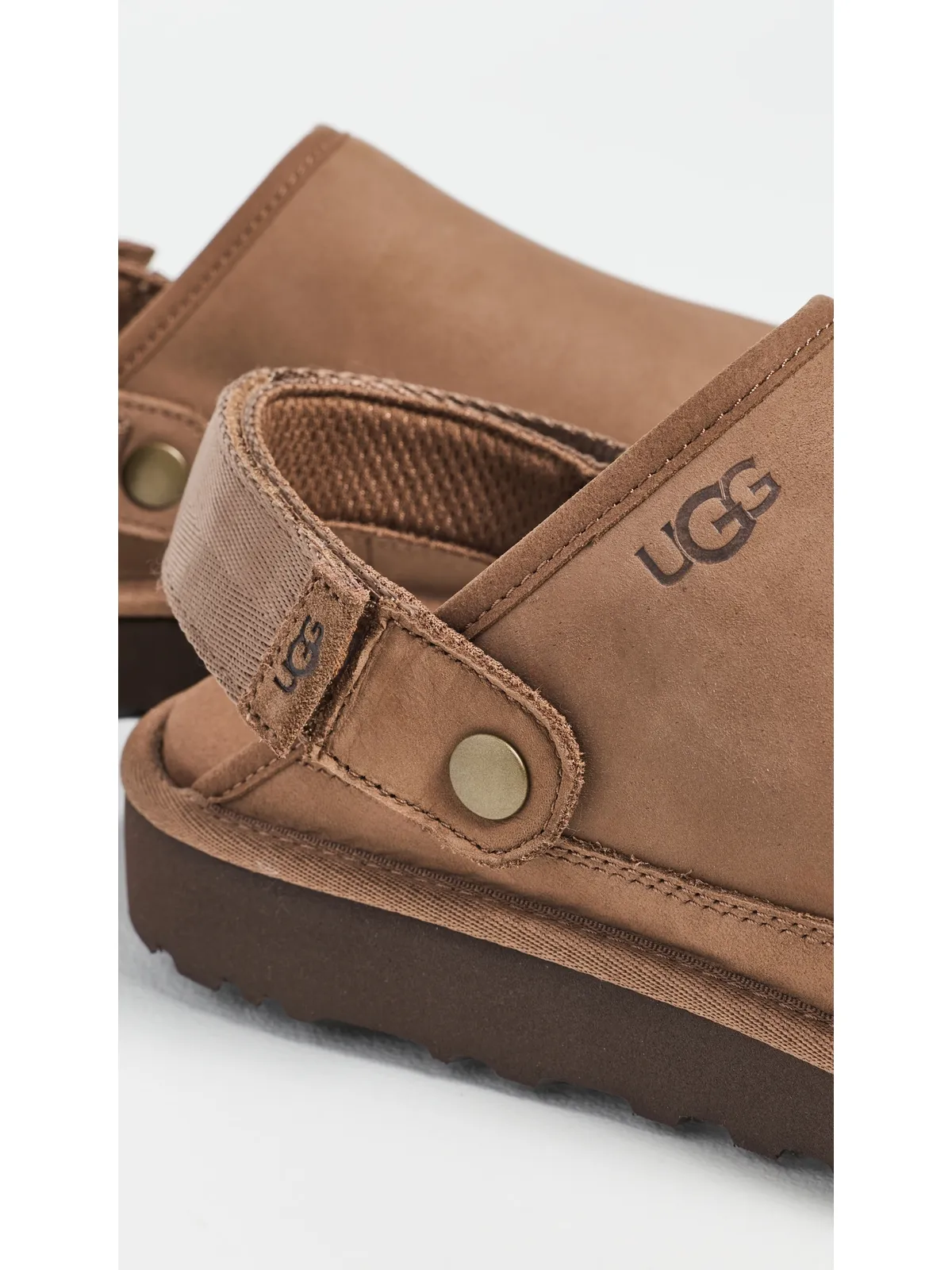 UGG ゴールデンコースト クロッグ II ヌバック ダークチェスナット 7 - 画像5
