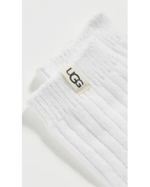 UGG リブ編みスラウチー クルーソックス - サムネイル3