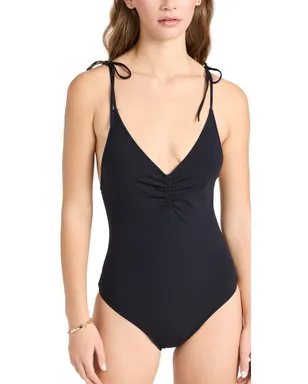 Ulla Johnson Dali Maillot Swimsuit Noir - サムネイル1